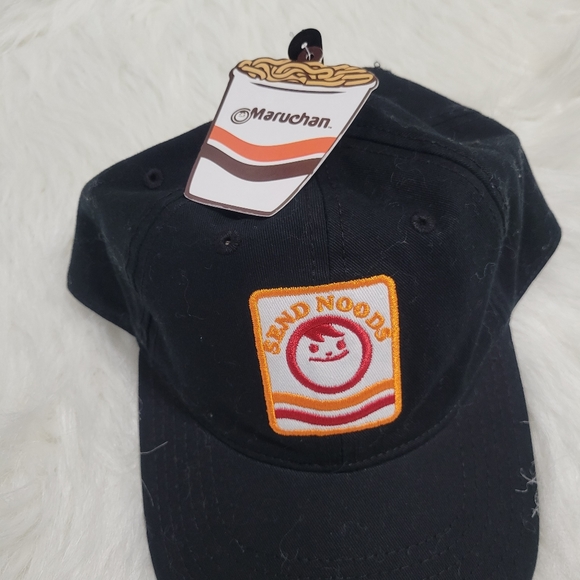 Send Noods Hat Maruchan Ramen 100% Cotton One Size Fits All Adjustable NWT - Picture 3 of 7